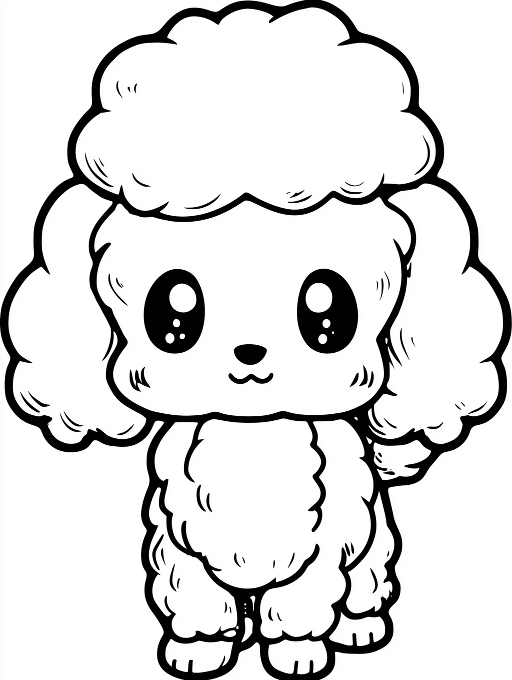 Cute Kawaii Puppy Coloring Pages for Kids, 15 Adorable Dog Breeds Coloring Book, Printable Coloring Sheets, Digital Download, Kids Activity