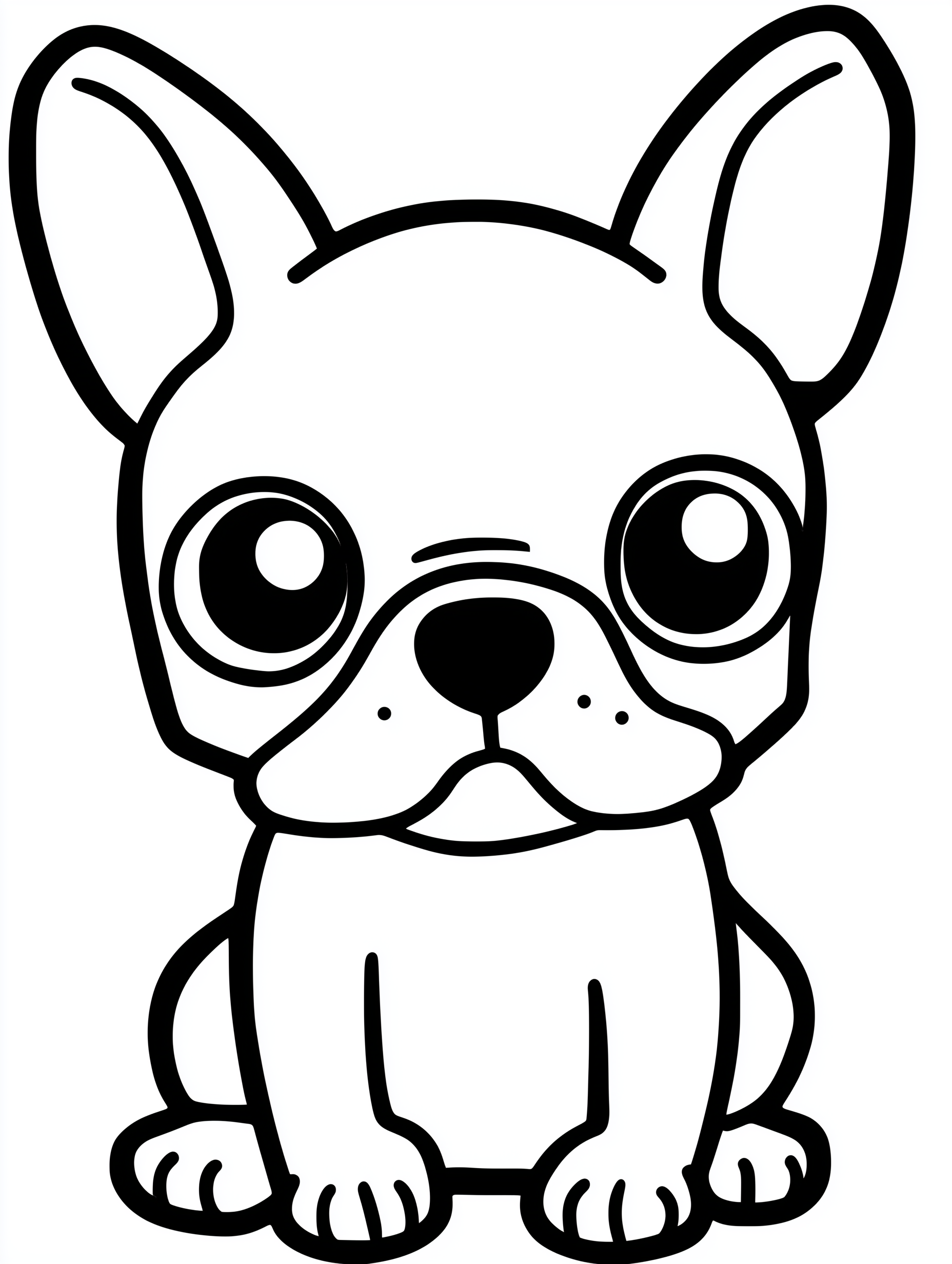 Simple Puppy Coloring Pages for Toddlers - 15 Easy Dog Designs PDF
