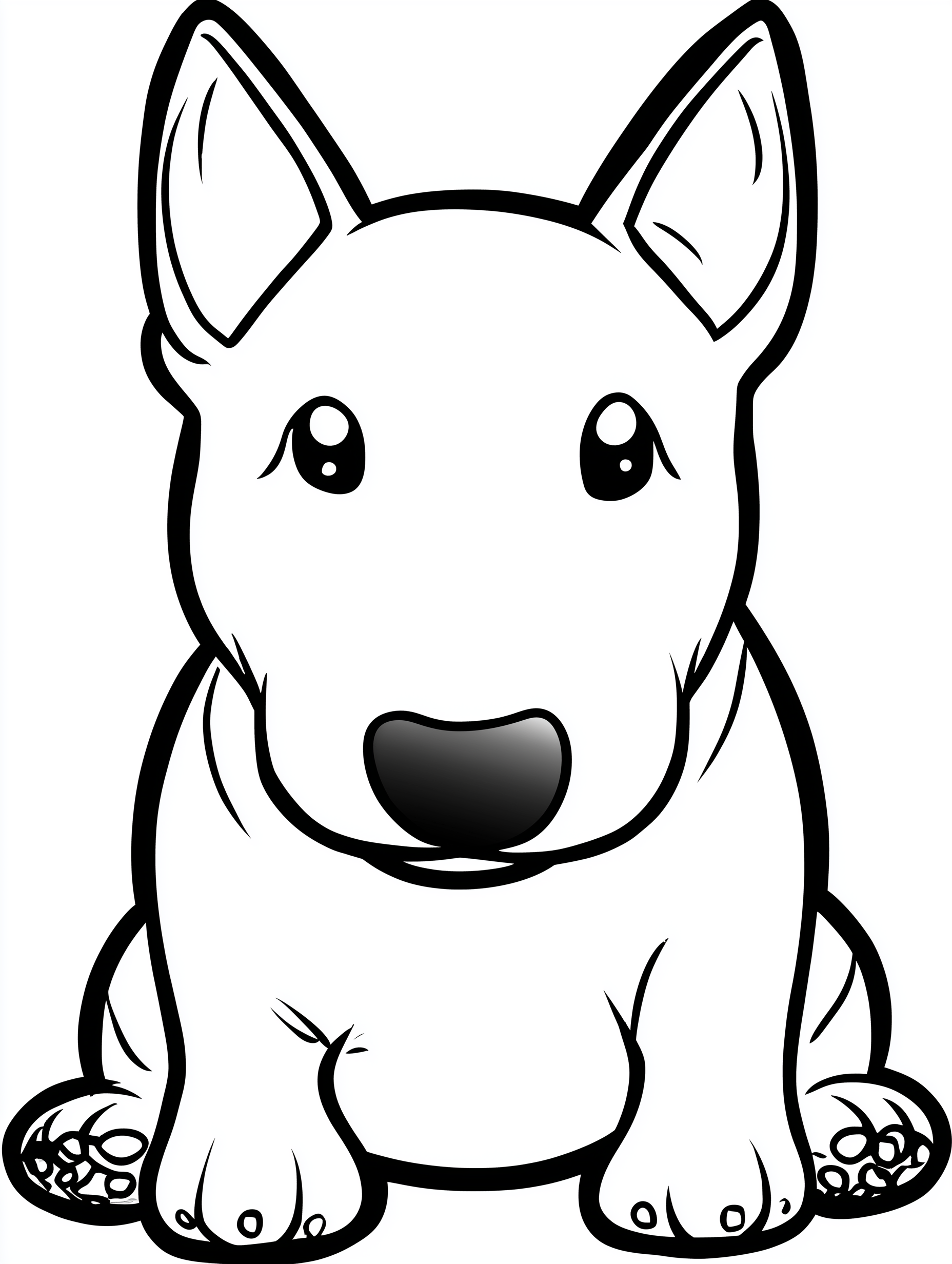 Kawaii Puppy Coloring Book PDF - 25 Dog Breeds, Kids Activity Pages