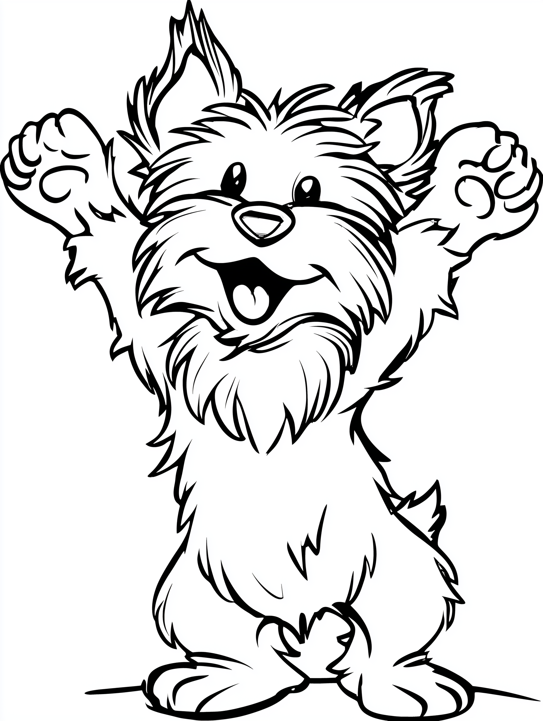 Cartoon Puppy Coloring Book PDF - 20 Fun Dog Breeds, Kids Activity Pages