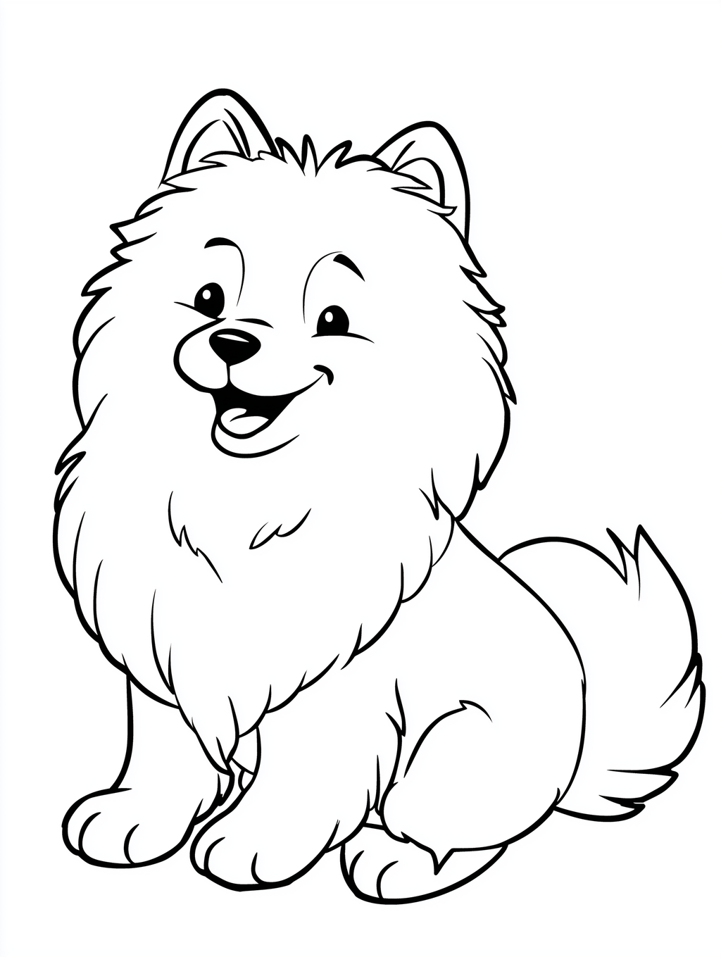 Cartoon Puppy Coloring Pages PDF - 15 Fun Dog Breeds, Kids Activity
