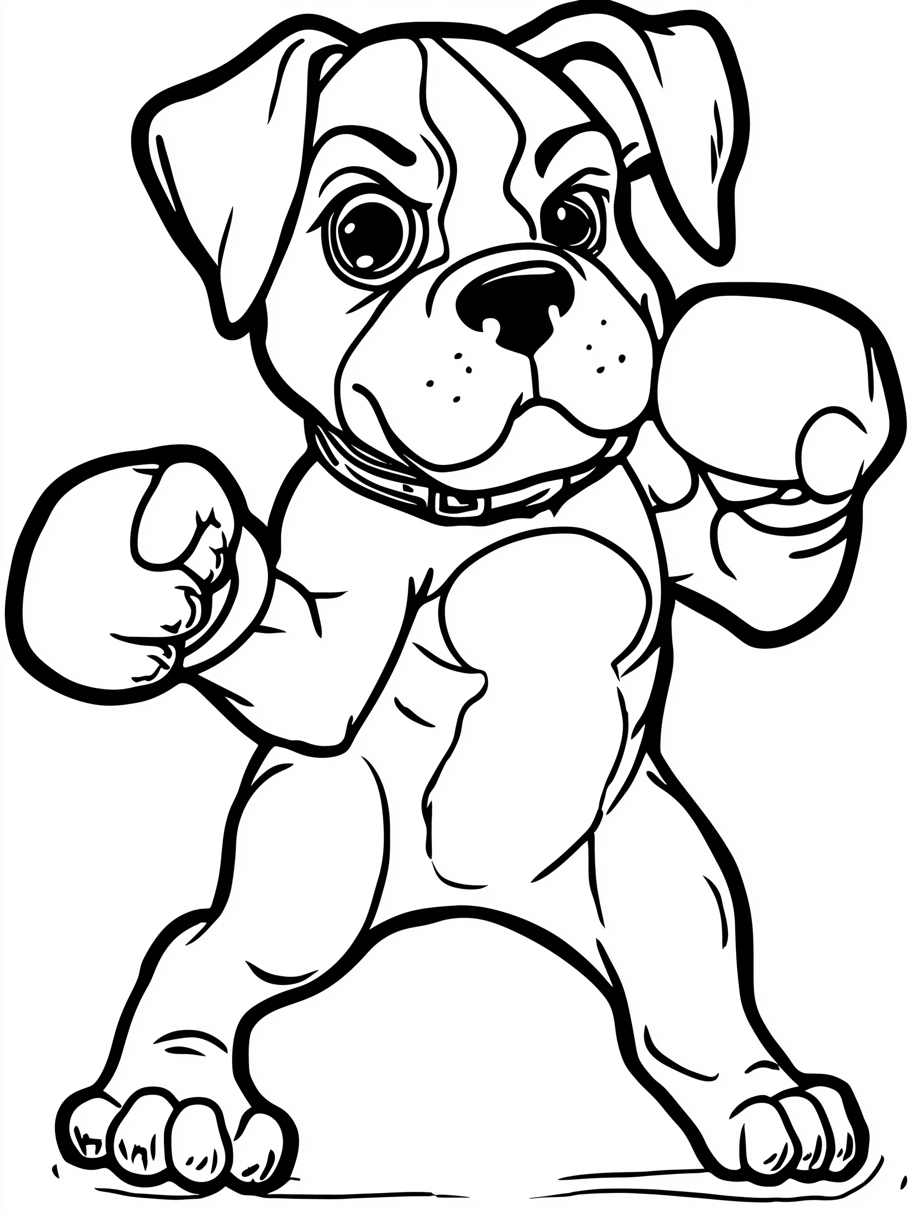 Cartoon Puppy Coloring Pages PDF - 15 Fun Dog Breeds, Kids Activity