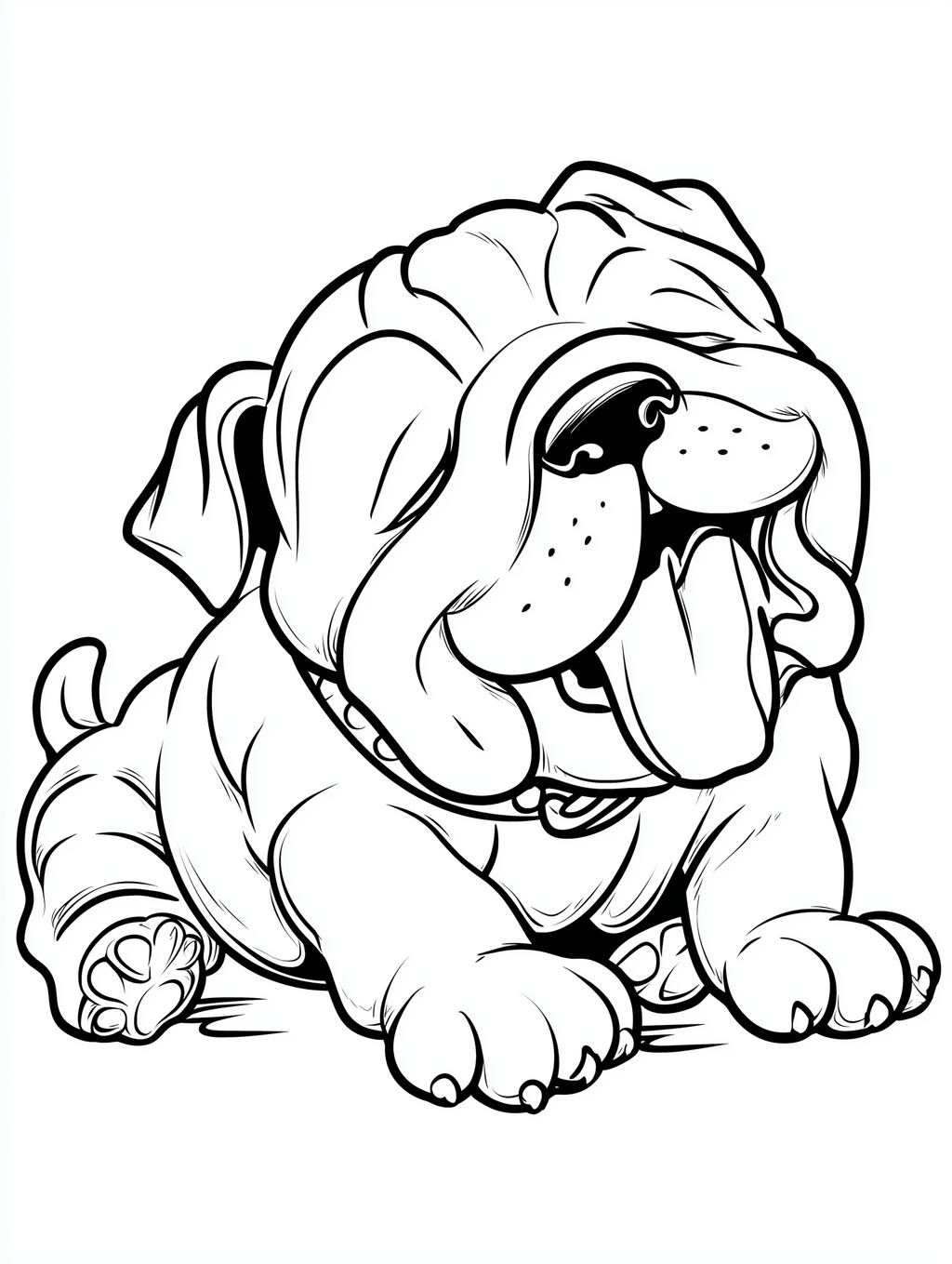 Cartoon Puppy Coloring Book PDF - 20 Fun Dog Breeds, Kids Activity Pages