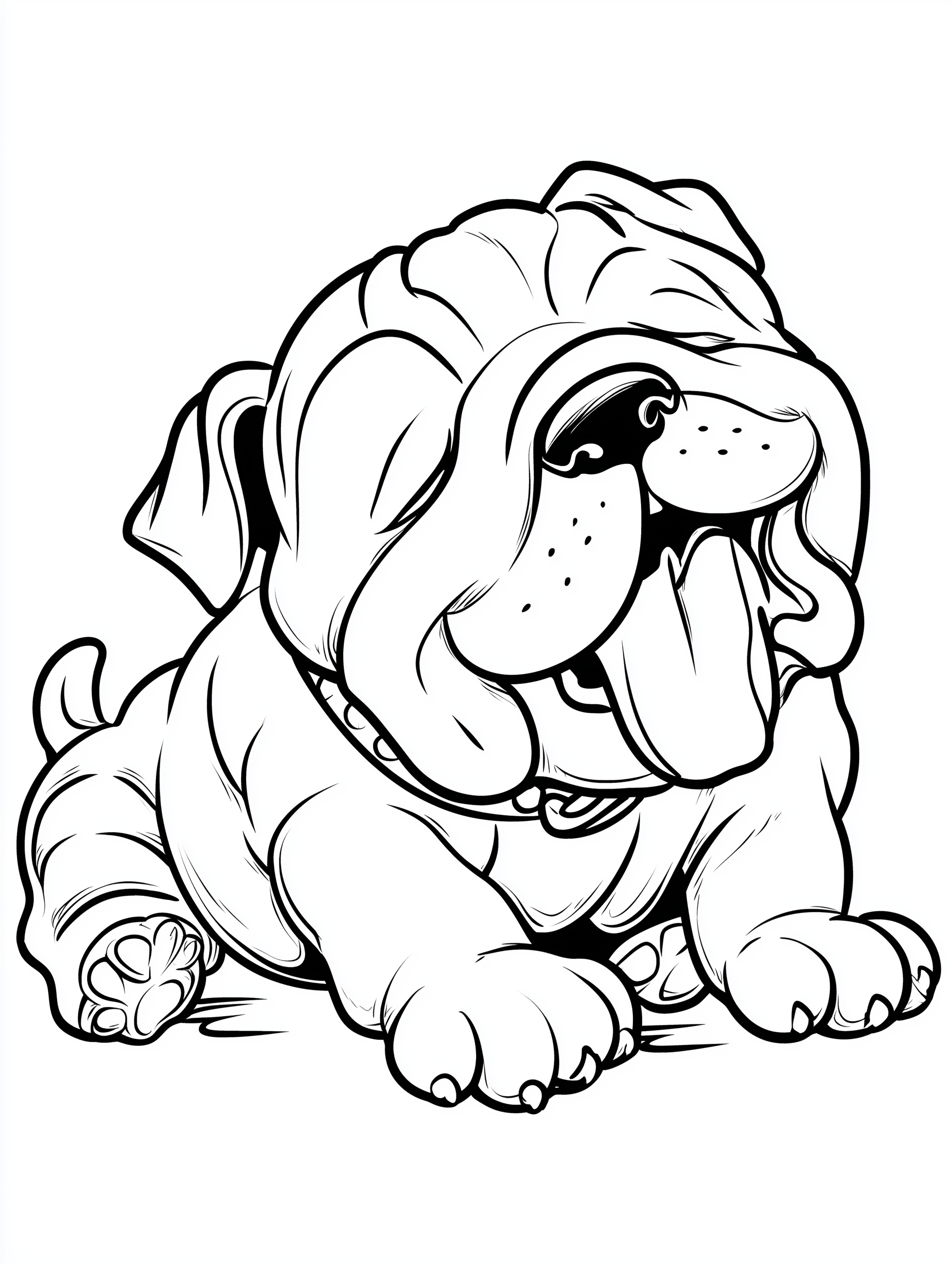 Cartoon Puppy Coloring Book PDF - 20 Fun Dog Breeds, Kids Activity Pages