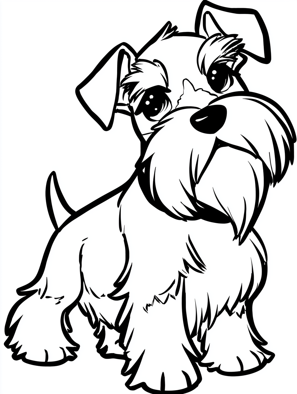Kawaii Puppy Coloring Pages PDF - 20 Dog Breeds, Printable Activity Book