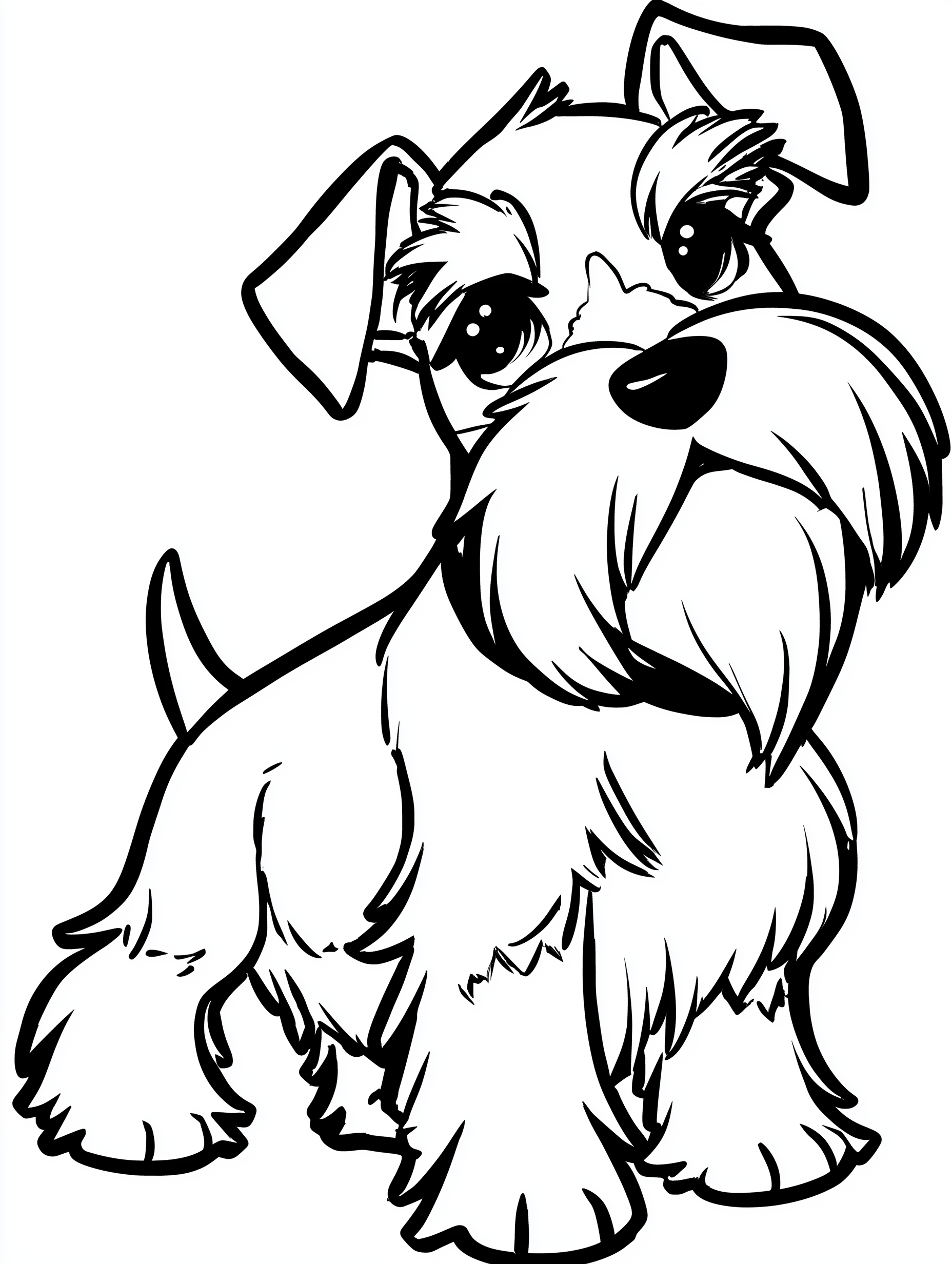 Kawaii Puppy Coloring Pages PDF - 20 Dog Breeds, Printable Activity Book