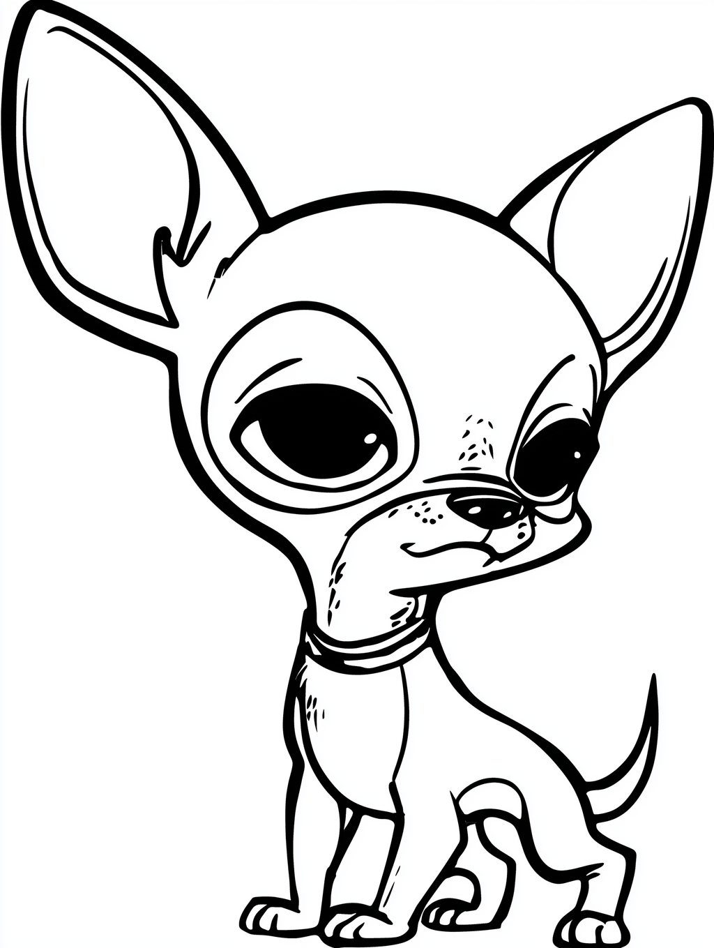 Cartoon Puppy Coloring Book PDF - 20 Fun Dog Breeds, Kids Activity Pages