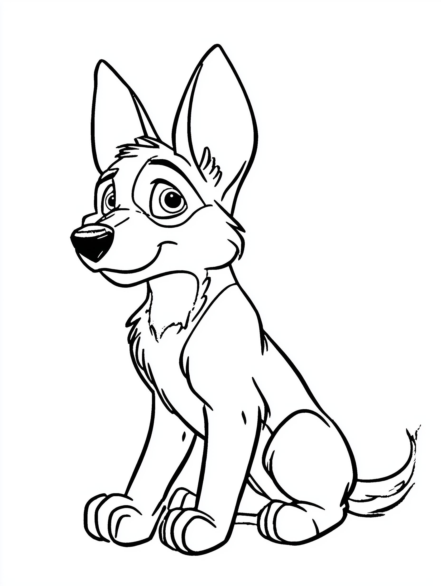 Cartoon Puppy Coloring Book PDF - 20 Fun Dog Breeds, Kids Activity Pages