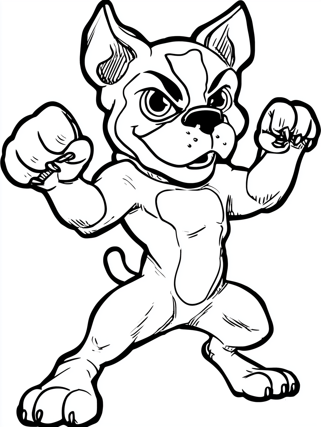 Cartoon Puppy Coloring Book PDF - 20 Fun Dog Breeds, Kids Activity Pages