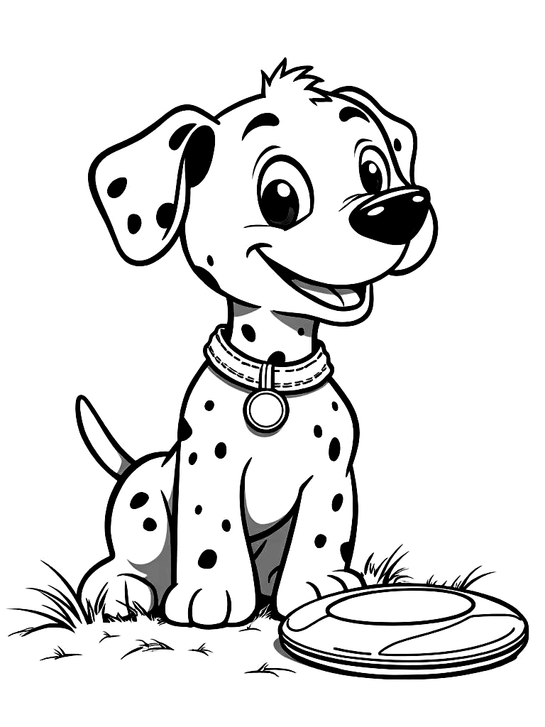 Easy Simple Puppy Coloring Pages - 50 Dogs for Kids - Printable PDF - Instant Download